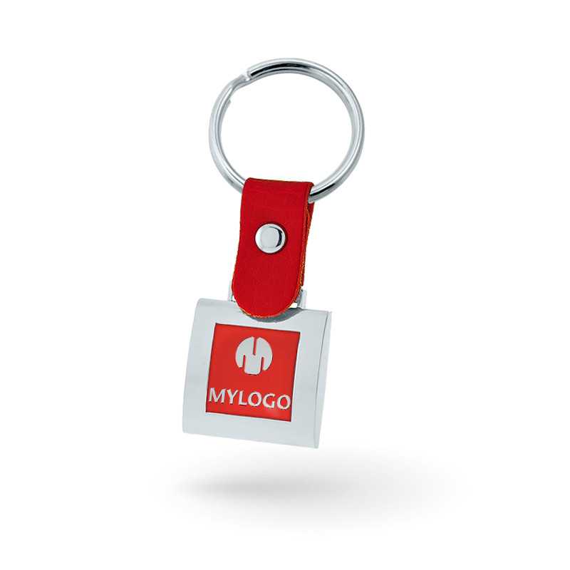Personalisierter Schlüsselanhänger der Automarke aus Metall - AHK
